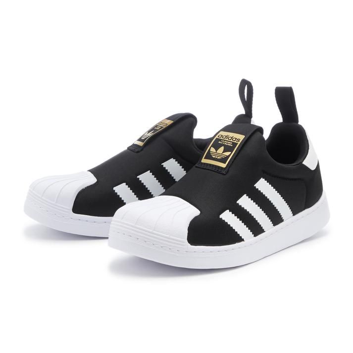 楽天市場 キッズ Adidas アディダス スニーカー Sst 360 C 17 21 Fz29 Cblk Fwwt Gdm Abc Mart楽天市場店