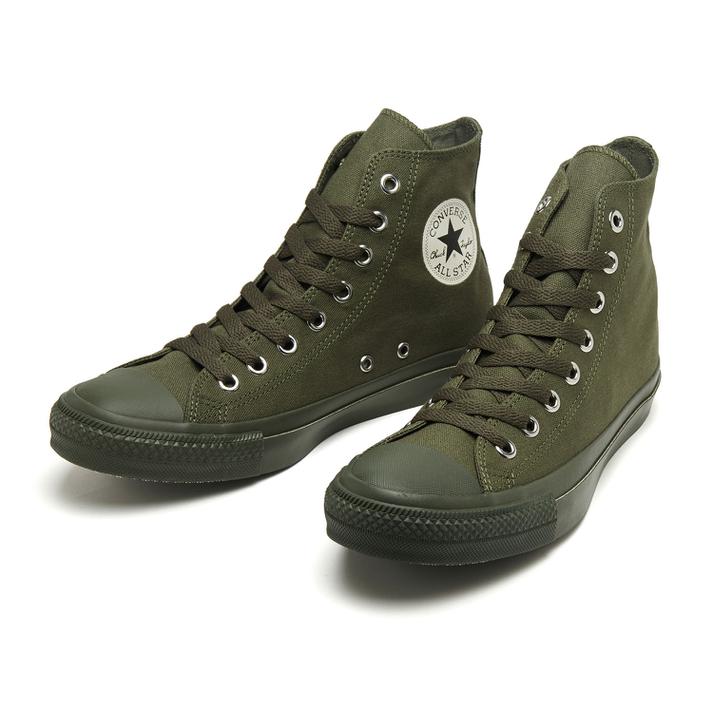 楽天市場 Converse コンバース スニーカー As Monocolors Hi オールスター モノカラーズ ハイ Olive Abc Mart楽天市場店