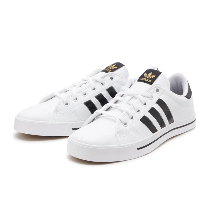 楽天市場 Adidas アディダス スニーカー Adicourt アディコート Fx0214 Abc Mart限定 Wht Blk Wht Abc Mart楽天市場店