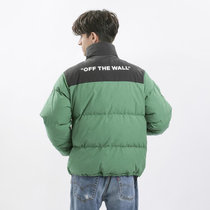 楽天市場 Vans ヴァンズ Classic Padded Jacket クラシックパデットジャケット 120k1080300 Green Abc Mart楽天市場店