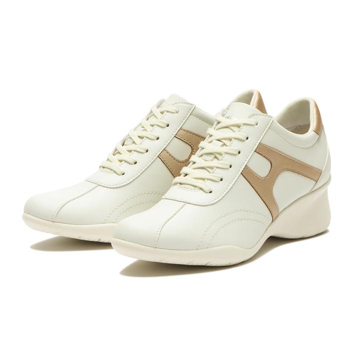 楽天市場 レディース Hawkins ホーキンス Grace 5 フラットライト スニーカー Hw Ivory Pink Abc Mart楽天市場店