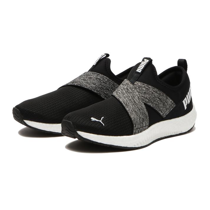 楽天市場 Puma プーマ Nrgy Lite Slip On ｎｒｇｙ ライト スリッポン Abc限定01bk Wh Abc Mart Sports