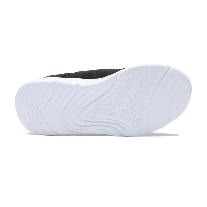 楽天市場 キッズ Puma プーマ 17 21fun Racer Slip On Elevate プーマ ファンレーサー スリップオン エレベート Ps 01bk Wh Abc Mart楽天市場店