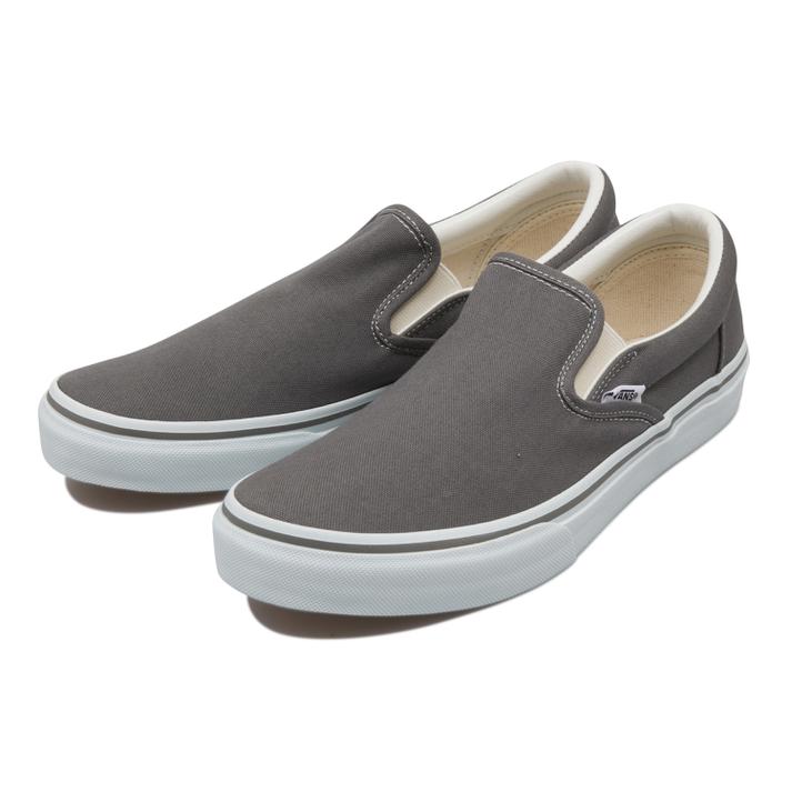 men's gray slip on vans