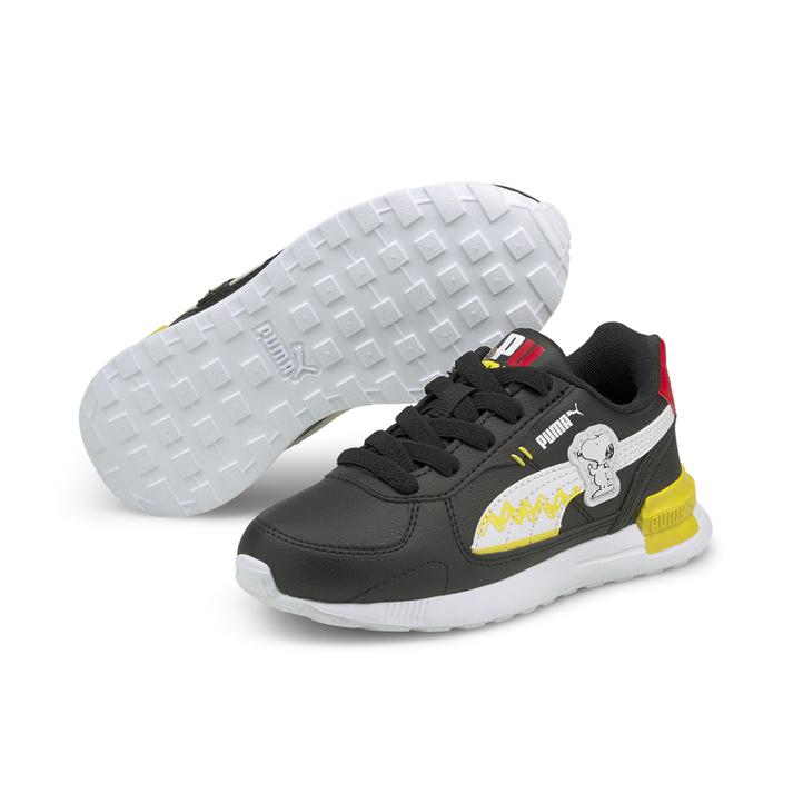 楽天市場 キッズ Puma プーマ 17 21peanuts Graviton Ac Ps Peanuts グラビトン Ac Ps 01black White Abc Mart楽天市場店
