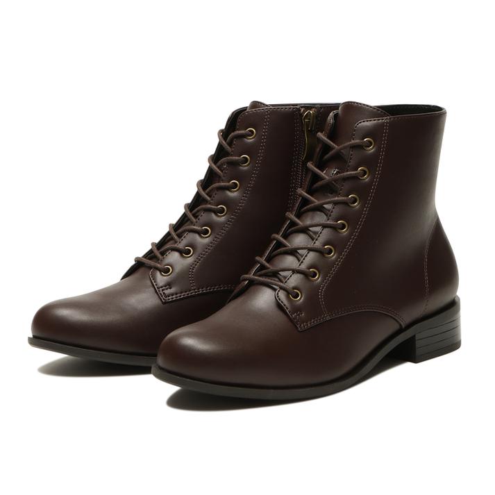 楽天市場 レディース Nuovo ヌオーヴォ Fl Lace Up Bt 3 フレックスレースアップブーツ３ Nc Brown Abc Mart楽天市場店