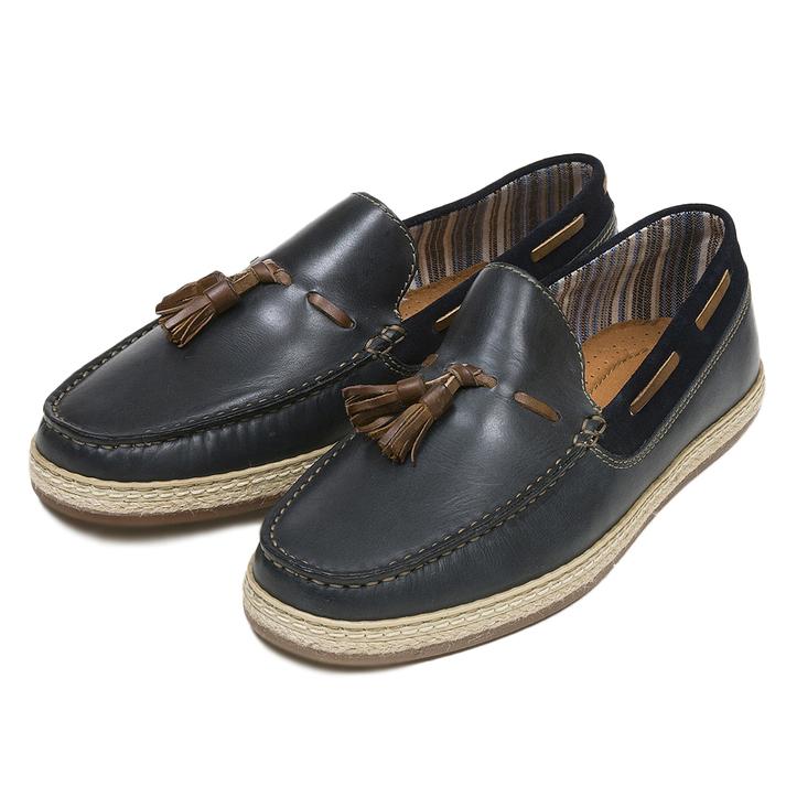 ステファノロッシ SLIP-ON スリッポン SR07083 NAVY