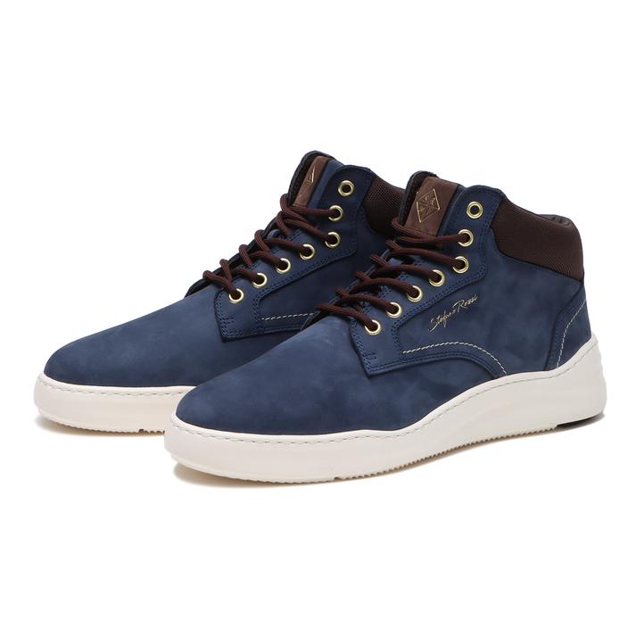 スニーカー Stefano Rossi ステファノロッシ Zenas Mid Zenas Mid Sr Navy Abc Mart 楽天市場店