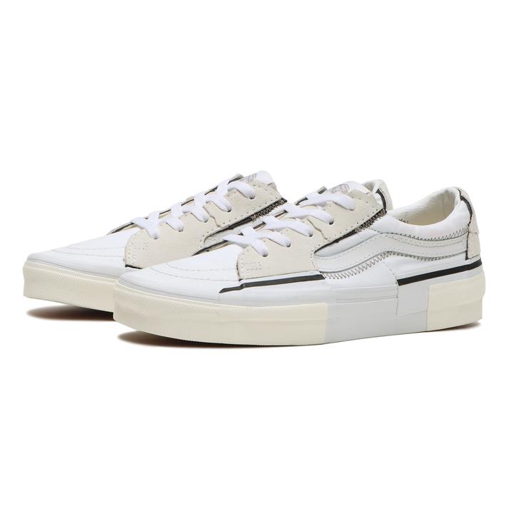 VANS バンズ スニーカー SK8-LOW RECONSTRUCT TRUE WHITE VN0009QSW00