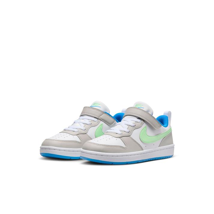 キッズ 【NIKE】COURT BOROUGH LOW (PS) WHT/JADICE 国内発送 