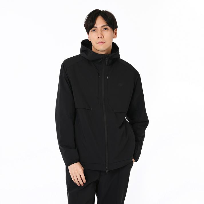 【New Balance】 ニューバランス M ﾀﾞﾌﾞﾙｳｨｰﾌﾞｳｰﾌﾞﾝｼﾞｬｹｯﾄ ダブルウィーブウーブンジャケット AMJ55722BK ABC-MART限定 9,801円