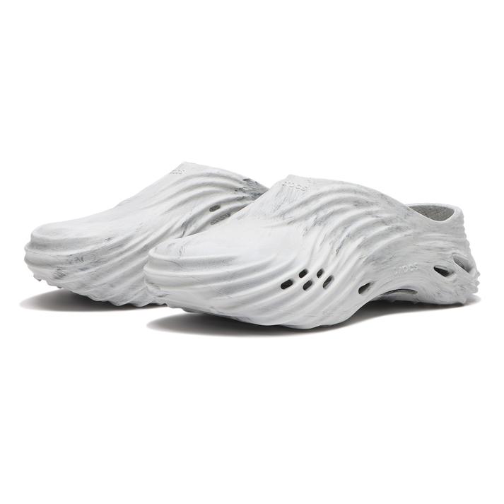 【crocs】 クロックス ECHO WATERCOLOR MARBLED WAVE エコーウォーターカラーマーブルウェーブ 211811-066