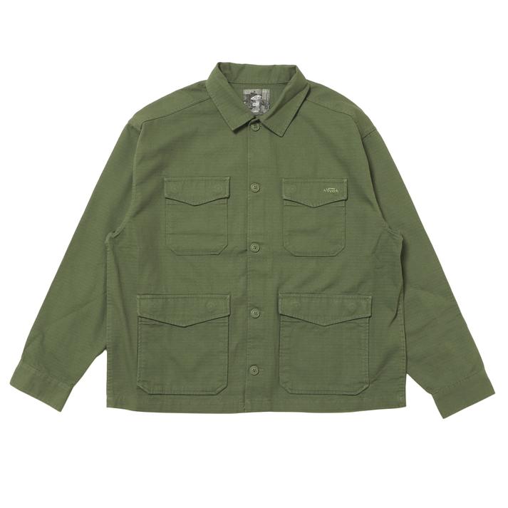 【VANS】 ヴァンズ Skate Atiba Military Overshirt ロングスリーブ VN000R38EN6 ABC-MART限定|ABC-MART店