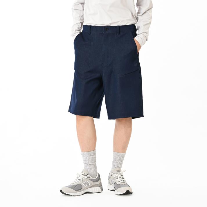 【New Balance】 ニューバランス M デニムスタイルショーツ MB61H3YRIN ABC-MART限定