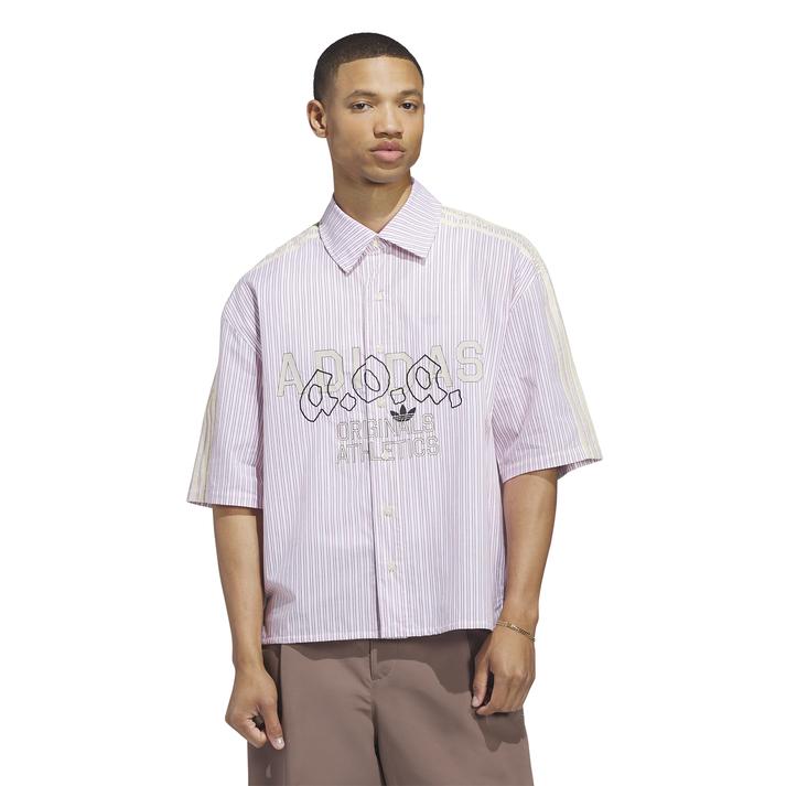 【adidas】 アディダス M POPLIN BUTTN UP(ORI PREP) ショートスリーブ KT7989｜ABC-MART店