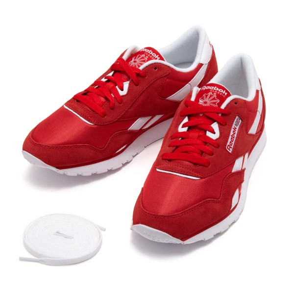 楽天市場 Reebok リーボック Cl Nylon クラシックナイロン Cn5860 Abc Mart限定 Red Wht Abc Mart楽天市場店