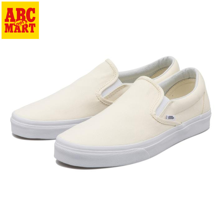 vans classic slip on cream