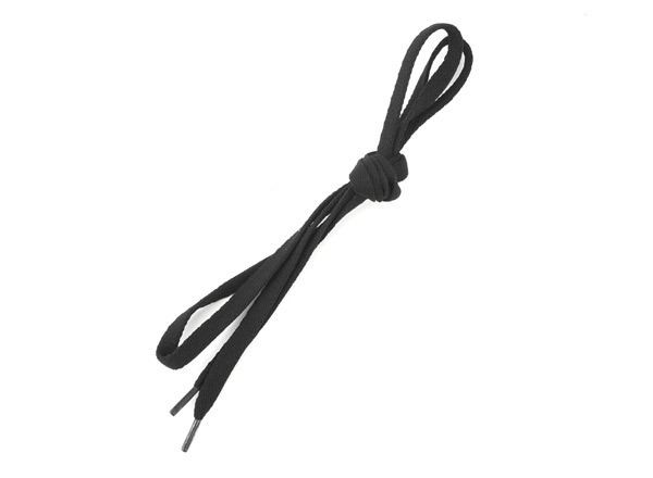 楽天市場 1cm シューレース 靴紐 1足分 2本入 スタンダードシューレース ブラック Abc Mart楽天市場店