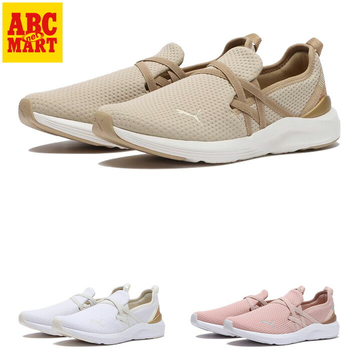 【PUMA】 プーマ W SOFTRIDE MAYVE SLIP ON SOFTRIDE メイブ スリップオン 311298 ABC-MART限定  *02BLK/BRONZE | ABC-MART 【公式通販】