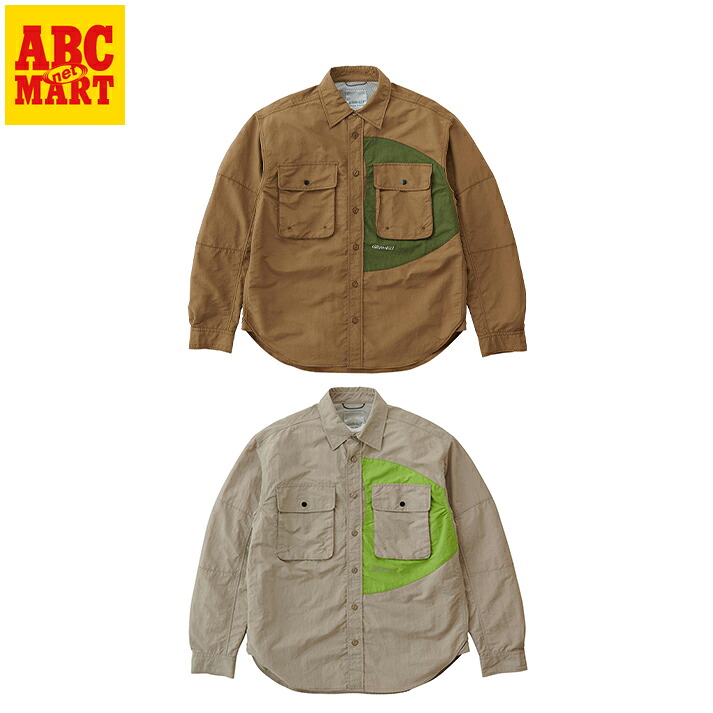 【Gramicci】 グラミチ M NYLON BRENTWOOD SHIRT M NYLON BRENTWOOD SHIRT G5SMJ038|ABC-MART店
