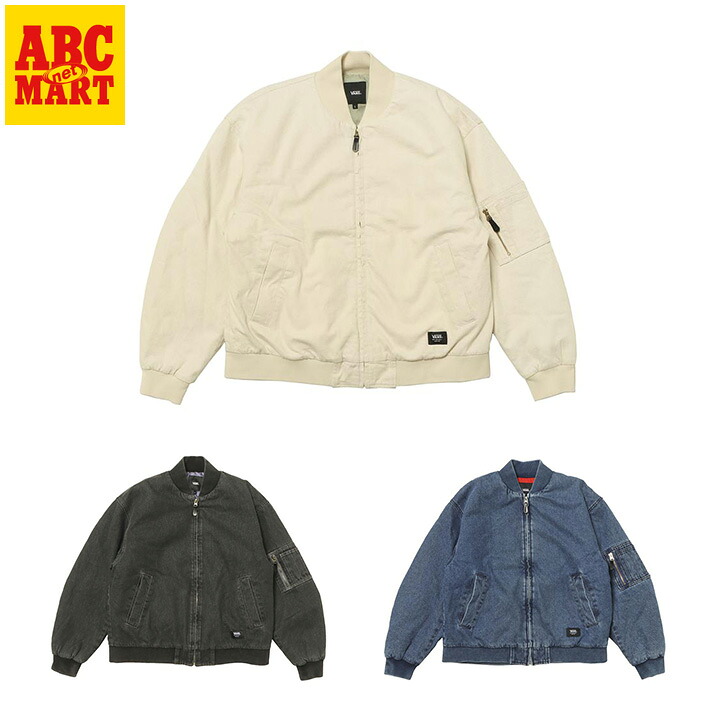 【VANS】 ヴァンズ M Denim MA-1 Jacket ジャケット 125K1093800