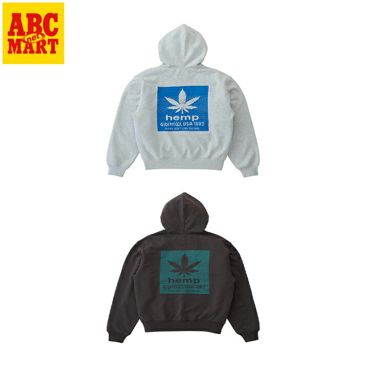 【Gramicci】 グラミチ M HEMP ZIP HOODED SWEATSHIRT スウェットシャツ G5FU-J092|ABC-MART店