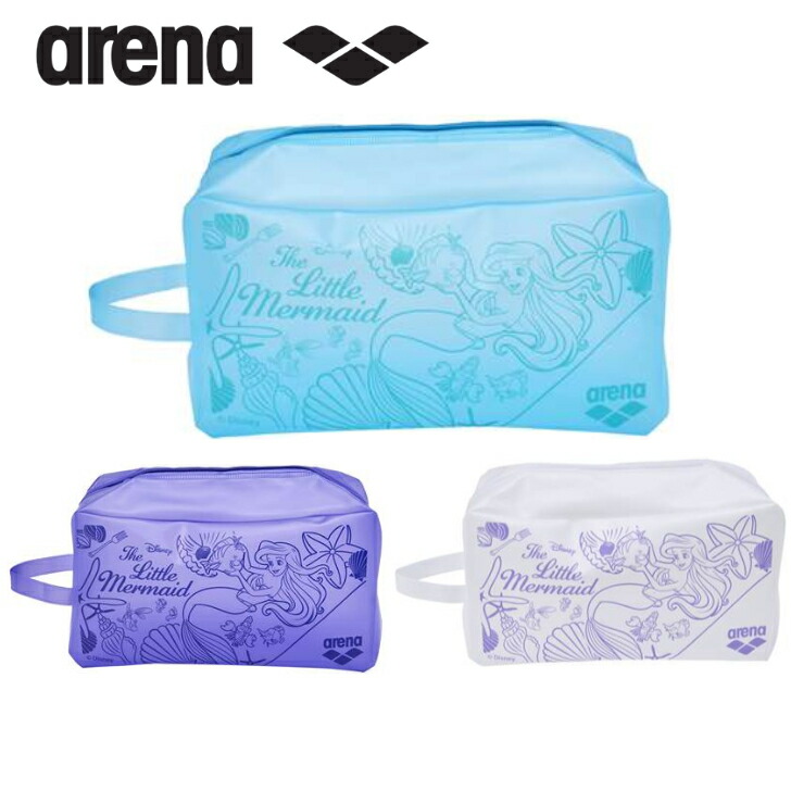 アリーナ arena Disney（ディズニー） アリエル リトルマーメイド スイムバッグ プルーフバッグ(L) ディズニー プリンセス 2025年春夏モデル AS5SBZ85U画像