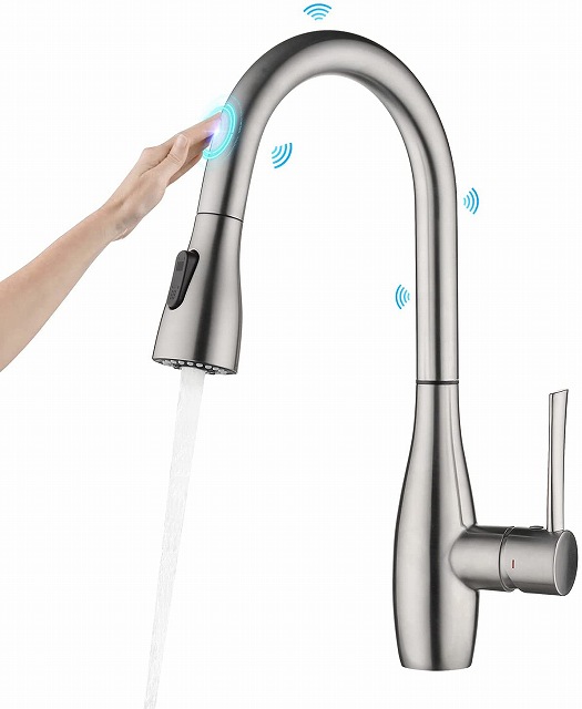APPASO タッチレスキッチン水栓, Amazon.co.jp: APPASO タッチレスキッチン水栓 ブラック