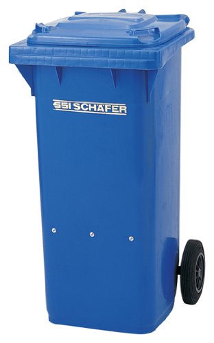 山崎産業 ゴミ箱 ウェイストペール GMT-120 ブルー 約120L YW-106L-PC