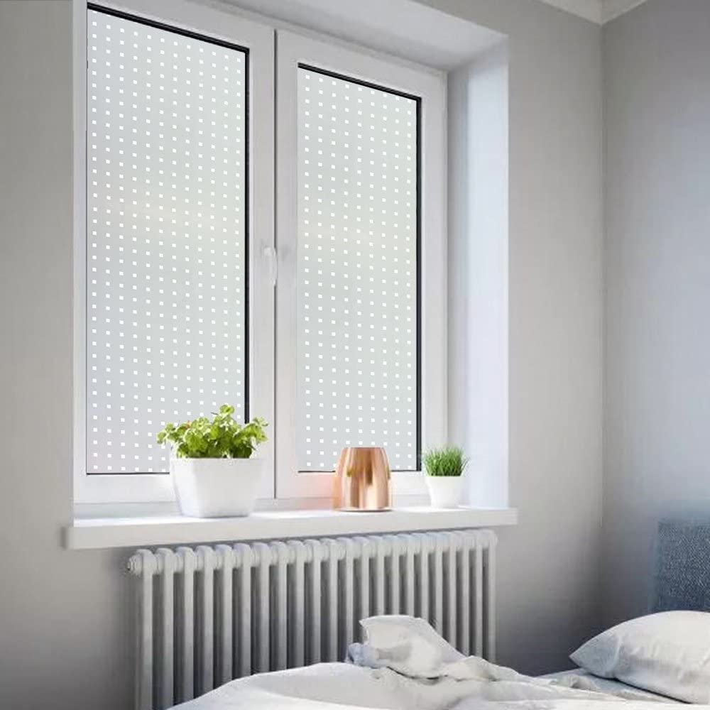 貼るだけで ステンドグラス モザイク柄 窓 めかくしシート 目隠し 遮光 断熱 日よけ 風呂 浴室 目隠しシート モザイクガラス シート シール すりガラス 貼ってはがせる 窓に貼るカーテン 外から見えない おしゃれ 90x300cm D P018w Sermus Es