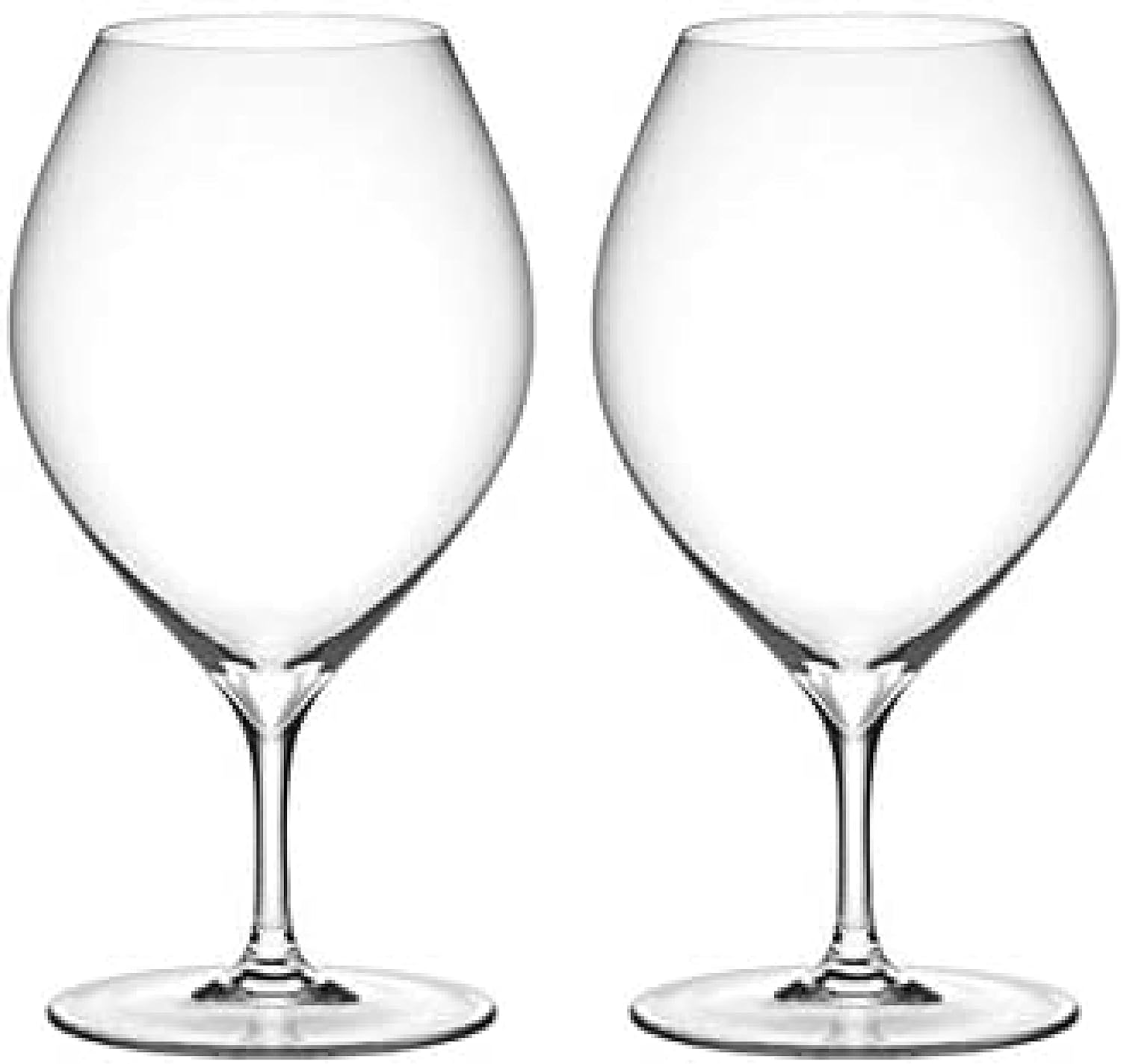 【厚み0.6mm-0.7mm】【日本製】【470cc】薄いグラス 極薄 飲み口薄いグラス 15oz 2脚セット ワイングラス ビールグラス 白ワイン 赤ワイン 口当たりの良い ワイン ビール カラクリスタル 背が高くない じゃまにならない 食卓に合うワイングラス おしゃれ ペア ペアグラス