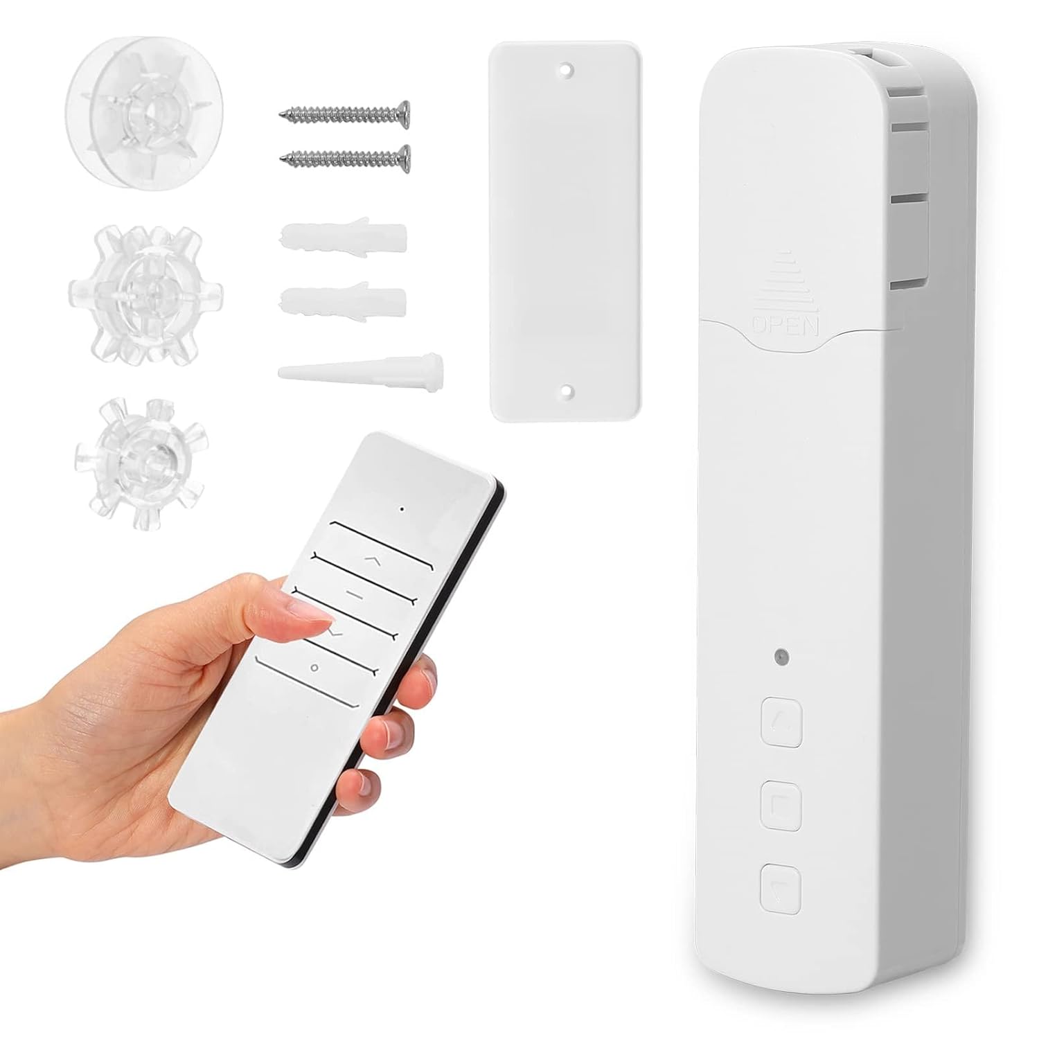 【またの日送りとどける】【遠隔操作つき】電動目かくし かっこ良い目かくし 電動ロールカーテン 電動ロールスクリーン スマートロールカーテン 自動小銃引き幕 電動昇降 灯し火引き幕 原動機 タイマー 持ちはこぶ電話を掛けるAPP抑えつける 物音抑えつける  身寄り用旅人宿 電動引き幕
