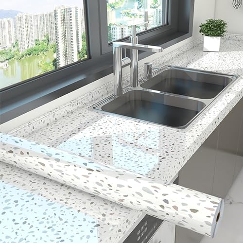 【80cmx1000cm】 大理石シート 壁紙シール 厚手 リメイクシート 大理石調 カッティングシート はがせる インテリアシート 石目調簡単貼付 のり付き リフォームシート｜abc通販