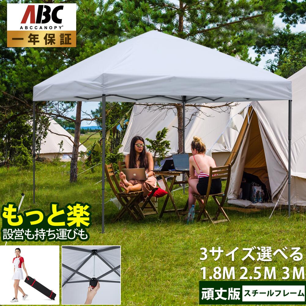 在庫処理】【全国一律送料無料】タープテント 2M 3M 頑丈 青・白・黒 