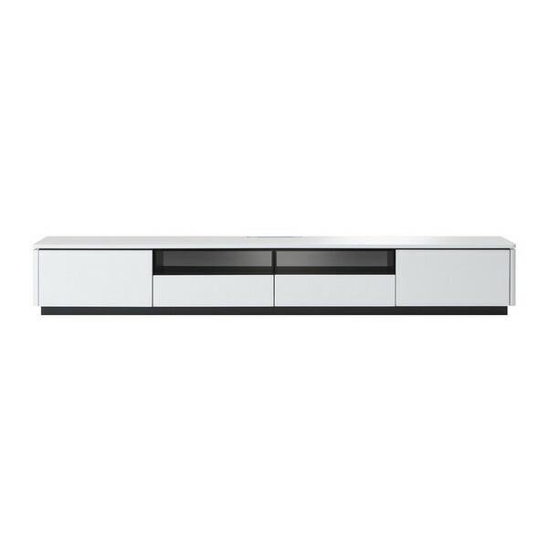 RADN-2402WT 240cm幅 AVボード テレビ台 TVボード ローボード モダン MKマエダ ラドゥーニ・ヌーボ 【送料無料】