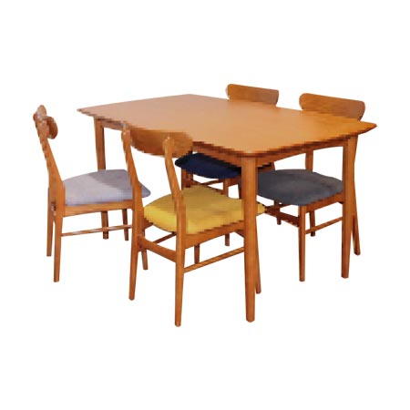 【送料無料】 211-6686 221-5414/5415/5416/5417 x4 ダイニング5点セット E.nordica イー・ノルディカ コンセプツ CONCEPTS オダオク 小田億 チェアー 椅子 いす イス ダイニングセット 天然木 無垢材 モダン 北欧|ABC INTERIOR