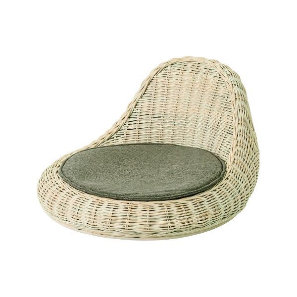 RA-804 WW BW 座椅子 RATTAN チェリー フロアーチェアー ラタン 涼しい 快適 cherry 【送料無料】|ABC INTERIOR