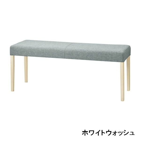 DC-109 WW NA MBR ダイニングベンチ 110cm幅 食堂イス いす 長椅子 布張り ファブリック cherry 【送料無料】｜ＡＢＣ　ＩＮＴＥＲＩＯＲ