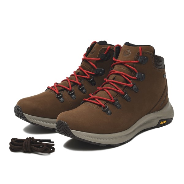 大seal限定商品 最先端税込 の Merrell Originals メレル Ontario Mid Energy Waterproof オンタリオ ミッド サッカニー ウォタープルーフ Dark Earth希少黒入荷 信頼上品