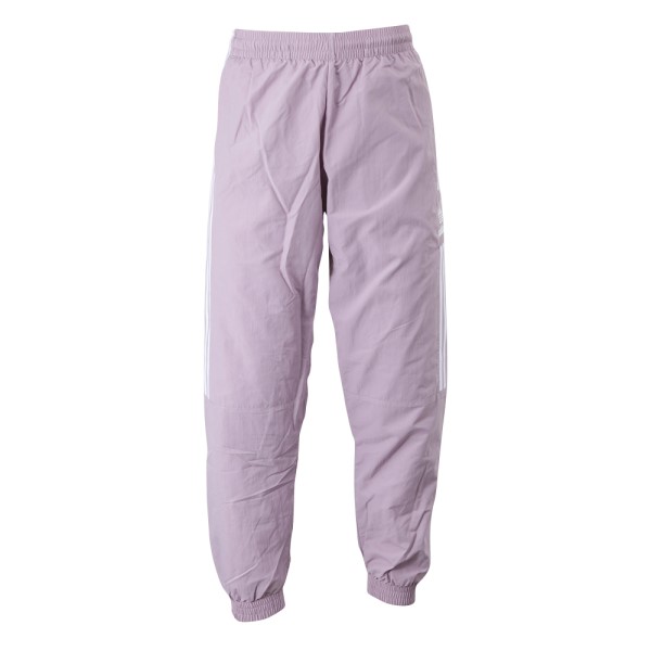 lilac adidas track pants