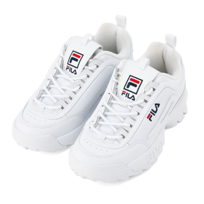 楽天市場 Fila フィラ スニーカー シューズ レディース メンズ ユニセックス Disruptor 2 ディスラプター White ホワイト F F 通勤 通学 ローカット 厚底 おしゃれ シンプル 定番 カジュアル 送料無料 Fila Annex