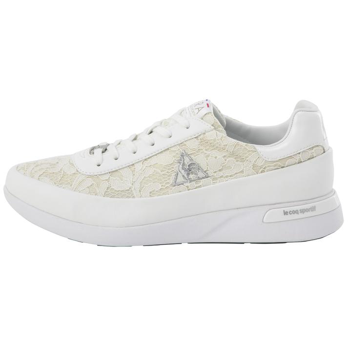楽天市場 レディース Le Coq ルコックスポルティフ La Sevres Lace La セーブルレース Qy3rjc01wh Abc限定 White Abc Mart Sports
