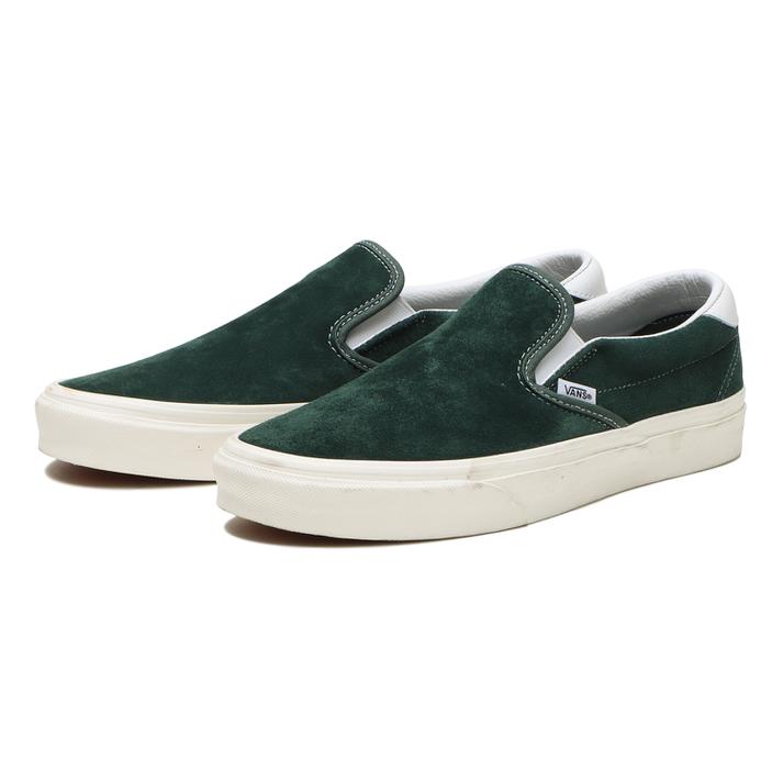 ≪Pig Suede Collection≫ ヴァンズ SLIP-ON 59 スリッポン59 VN0A38GU94T (PIG)JUNGLE GRN