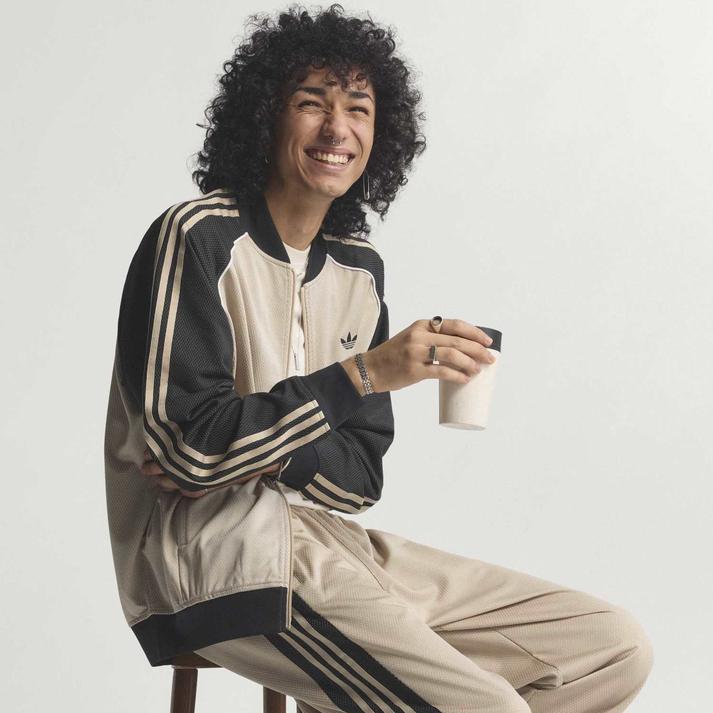【adidas】 アディダス M SST LOOSE MESH TT(CL STREET) アウター KE0114