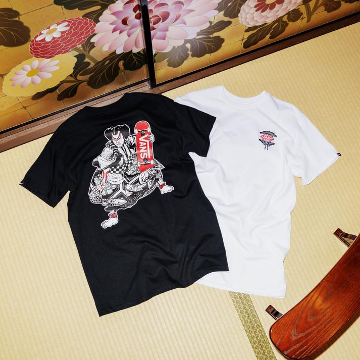 【VANS】 ヴァンズ DARUMA TEE ABC BLACK 国内発送 VANS tシャツ ヴァンズ DARUMA TEE ABC ショートスリーブ