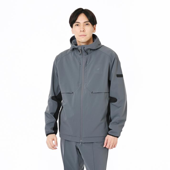 【New Balance】 ニューバランス M ダブルウィーブウーブンジャケット ダブルウィーブウーブンジャケット AMJ55722GT ABC-MART限定