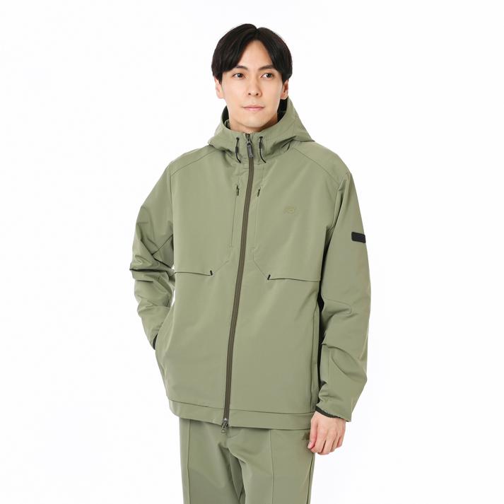 【New Balance】 ニューバランス M ﾀﾞﾌﾞﾙｳｨｰﾌﾞｳｰﾌﾞﾝｼﾞｬｹｯﾄ ダブルウィーブウーブンジャケット AMJ55722DEK ABC-MART限定