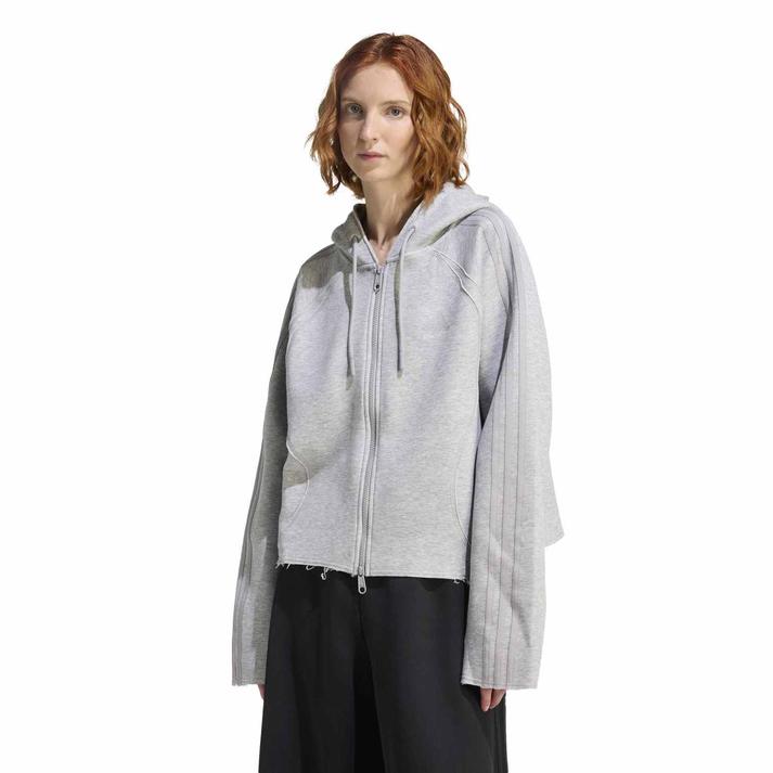 レディース 【adidas】 アディダス W TEAMGEIST ZIP HOODIE スウェット KC6421