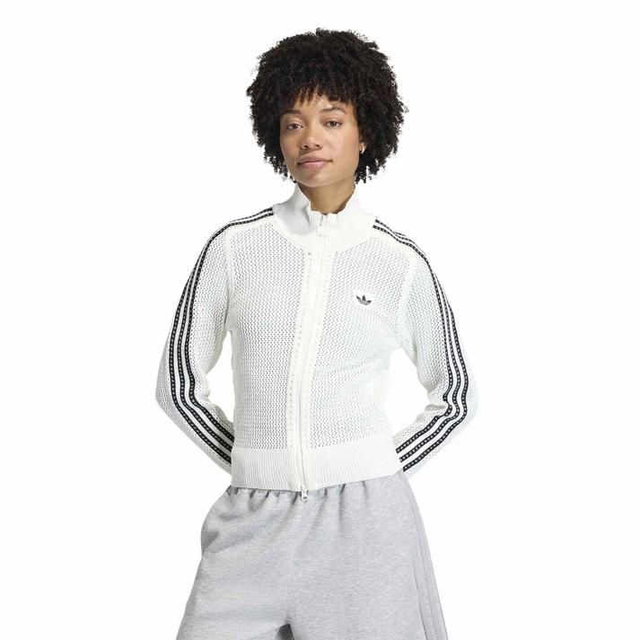 レディース 【adidas】 アディダス W KNIT CROCHET FBIRD TT アウター KC6496