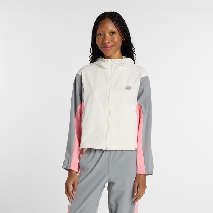 【New Balance】 ニューバランス W ｳｰﾌﾞﾝﾌｰﾃﾞｯﾄﾞJK ジャケット WJ61M2MGSST 7,623円